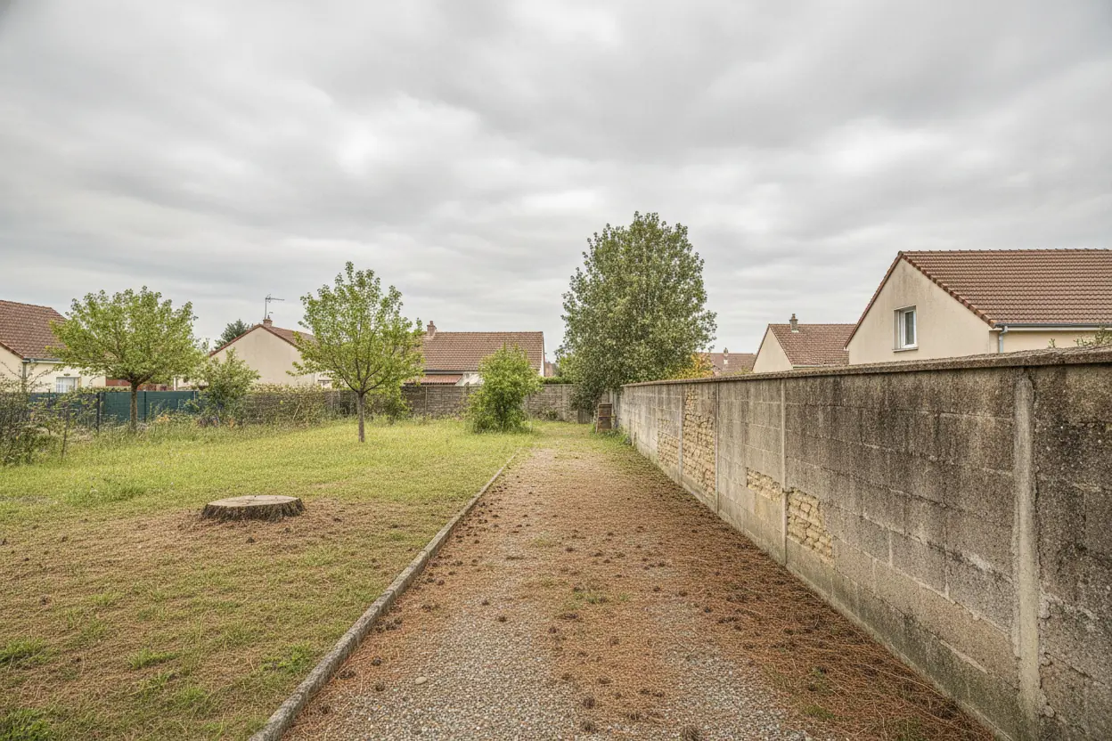 Jardin sécurisé après démontage d'arbre à Dijon
