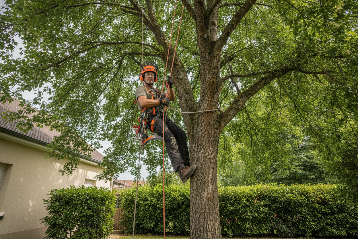 Élagueur Grimpeur : Abattage d'arbres et Démontage délicat à Dijon